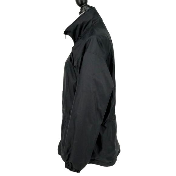 Columbia Jacket Womens Large Black Nylon Softshell Fleece Lined Full Zip Pockets - Picture 5 of 16